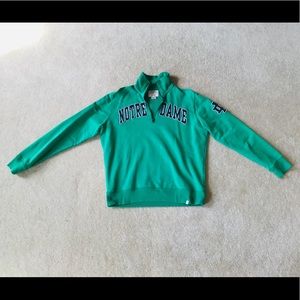 Forty Seven Brand Notre Dame Quarterzip Sweatshirt